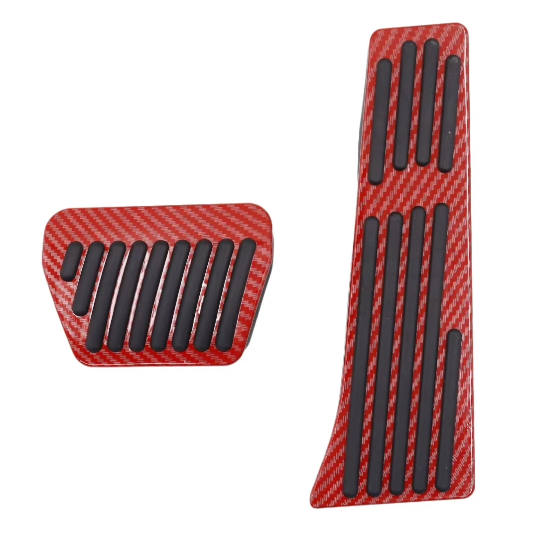 For BMW 1 2 3 4 5 6 7 Series 2006-2017 2018 2019 2020 Car Pedals Aluminum Alloy Rubber Brake Accelerator Pad Auto Part 3D Cover