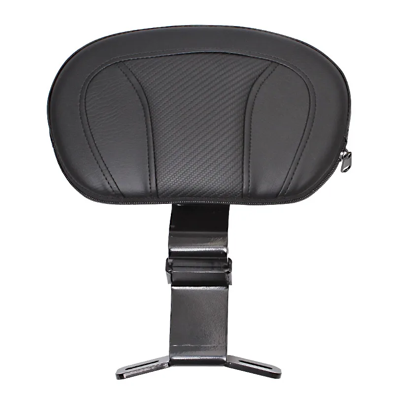 Motorcycle Black Front Driver Rider Backrest Mounting Kit For Harley CVO Touring Street Glide Road King special Classic 09-2023