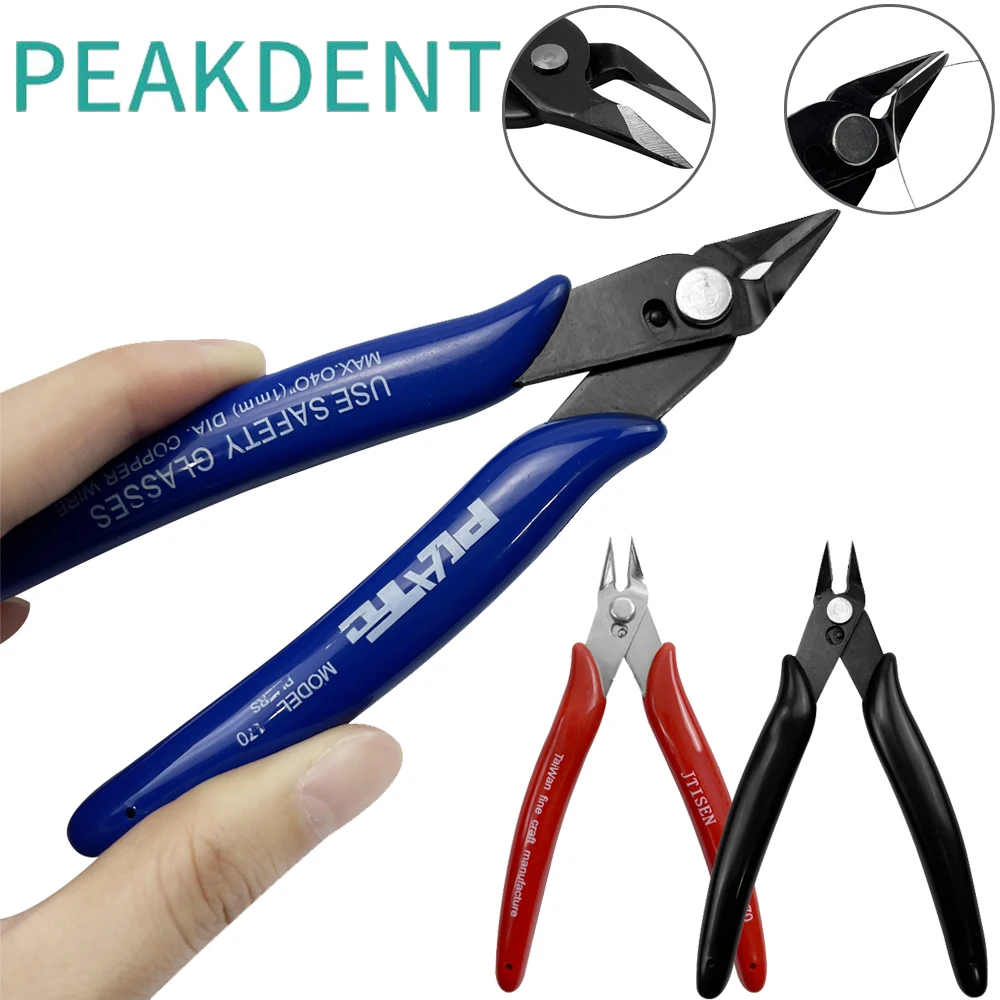 

1Pc Mini Multifunctional Pliers Dentistry Pliers Electrical Wire Cable Cutters Cutting Side Snips Flush Pliers Nipper Hand Tools