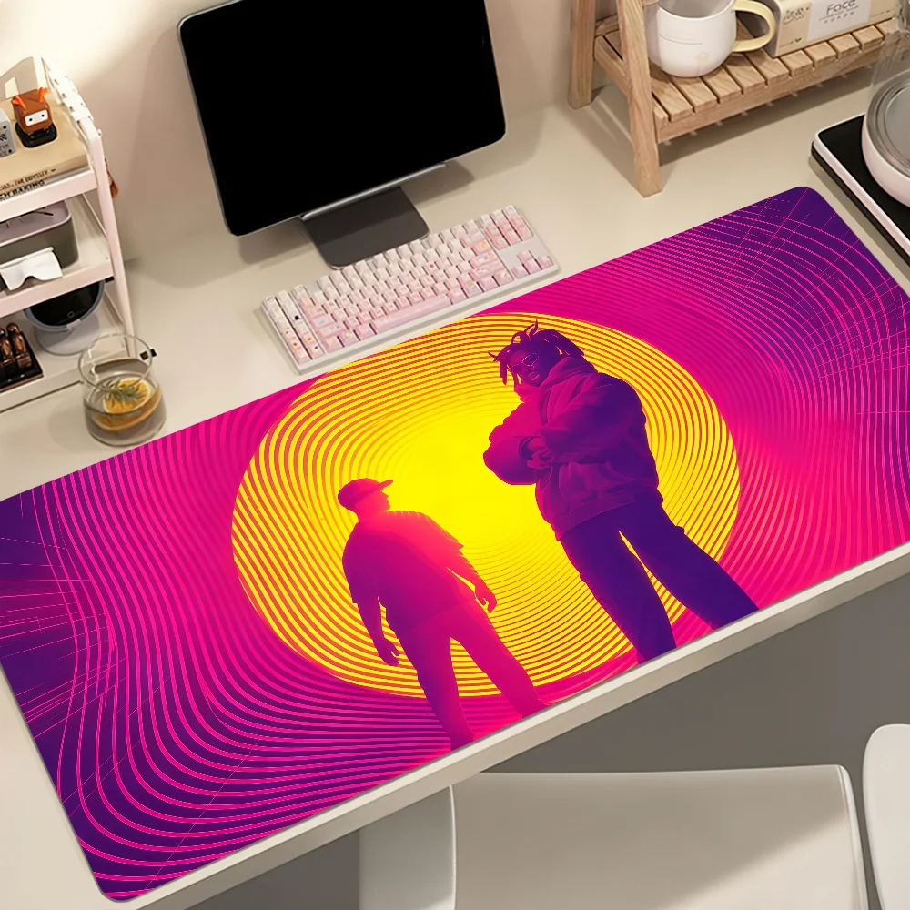 Singer L-Logic Mouse Pad Large Non-slip Lockedge Desktop Computer Desk Mat Keyboard MousePad Office Gamer Student Fans Gift
