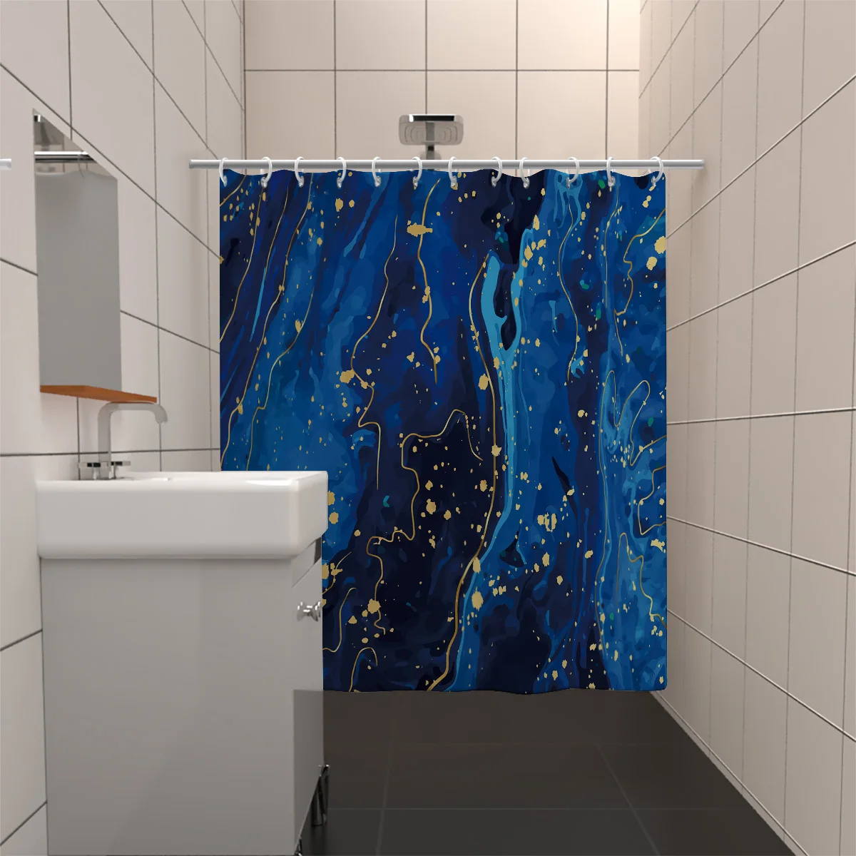 1Pc Blue Star River… - image