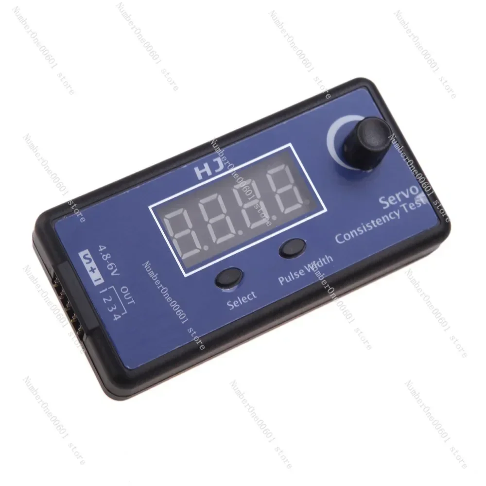 HJ Multi-Function Steering Engine Tester Digital Analog Servo Server Motor Electrical Adjustment Tester Steering Gear Simple