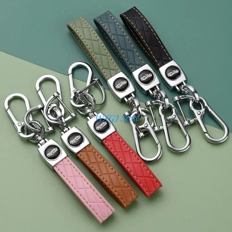 37JE Strong Braided Rope Keychain with Metal 145mm Perfect for Auto