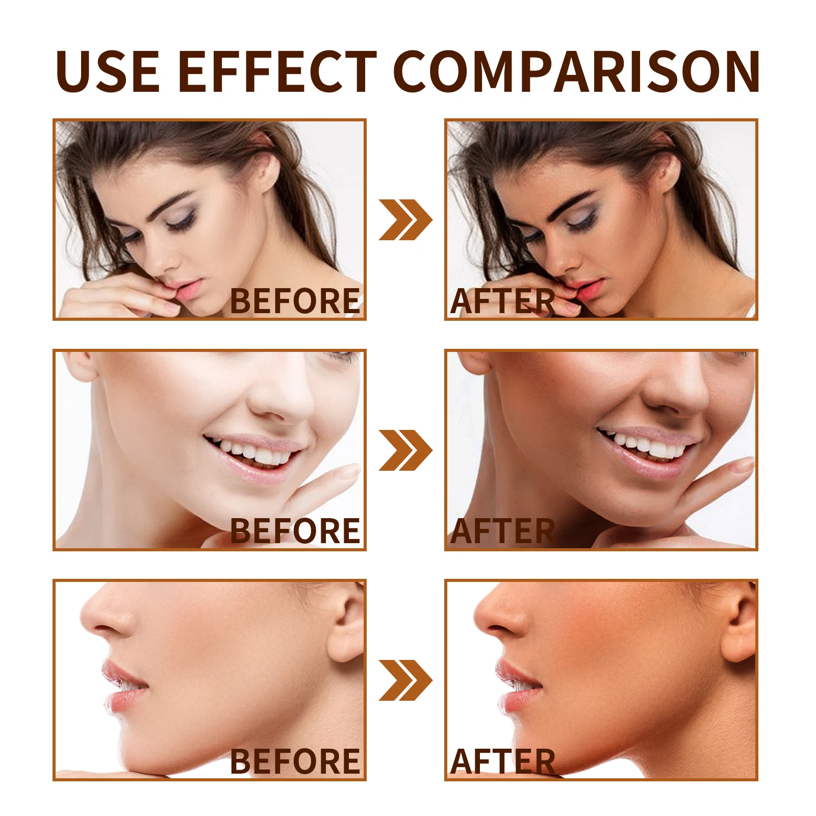 EELHOE Self-Tanning Drops Face & Body Tanning Serum Bronzer for Sun‑Kissed Wheat‑Toned Skin Moisturizing Lotion for Sunbathing
