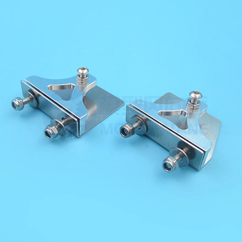 1Pair RC Boat Trim Tabs Balance Plate 38*32mm/45*40mm Press Water Plate for MONO 60-75cm Vee Oval RC Electric Speed Model Boat