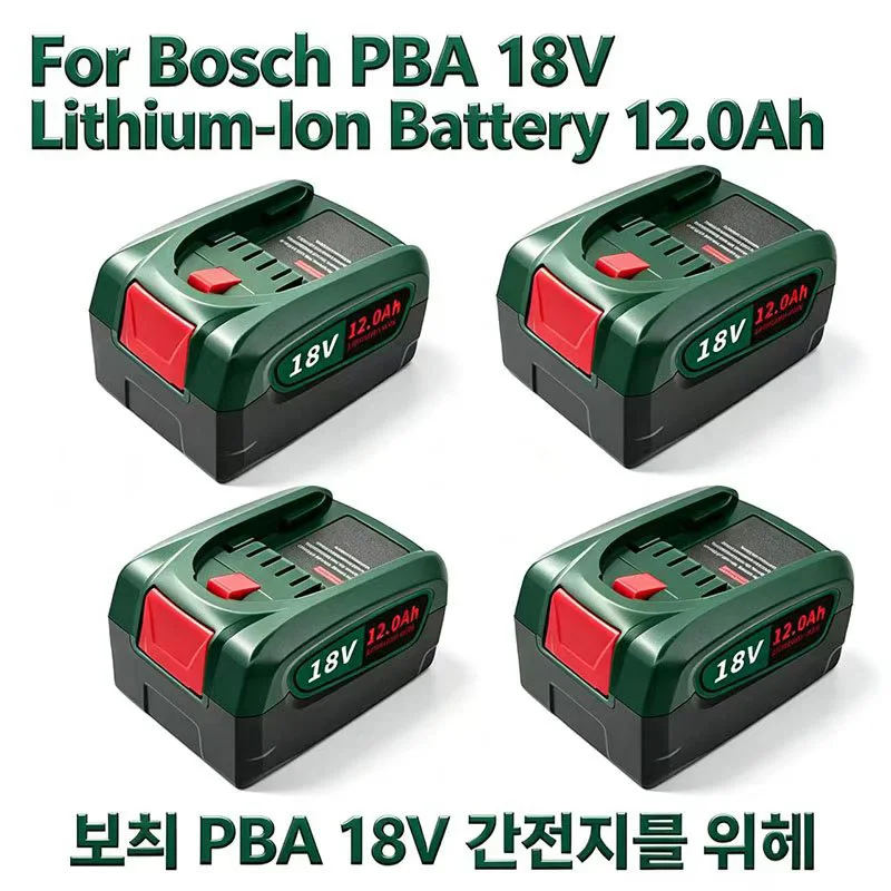 For Bosch 18V 6Ah 8Ah 12Ah Professional Systeem Draadloze Tools Bat609 Bat618 Rechargeable Li-ion Battery For Bosch 18V Tools