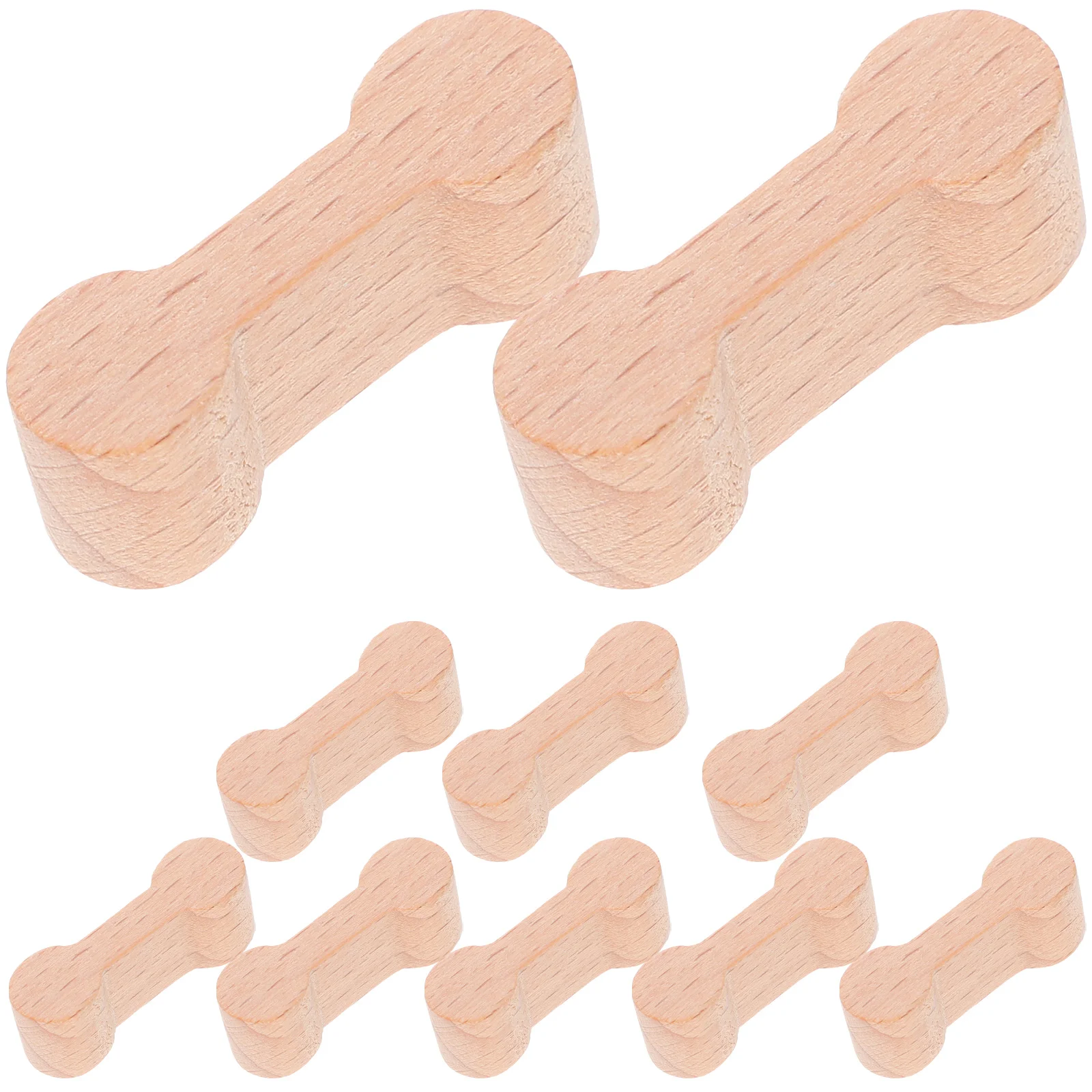 10 Pcs Train Track Connector Buckle For Games Playing Kids Model Accessories Wood Pretend