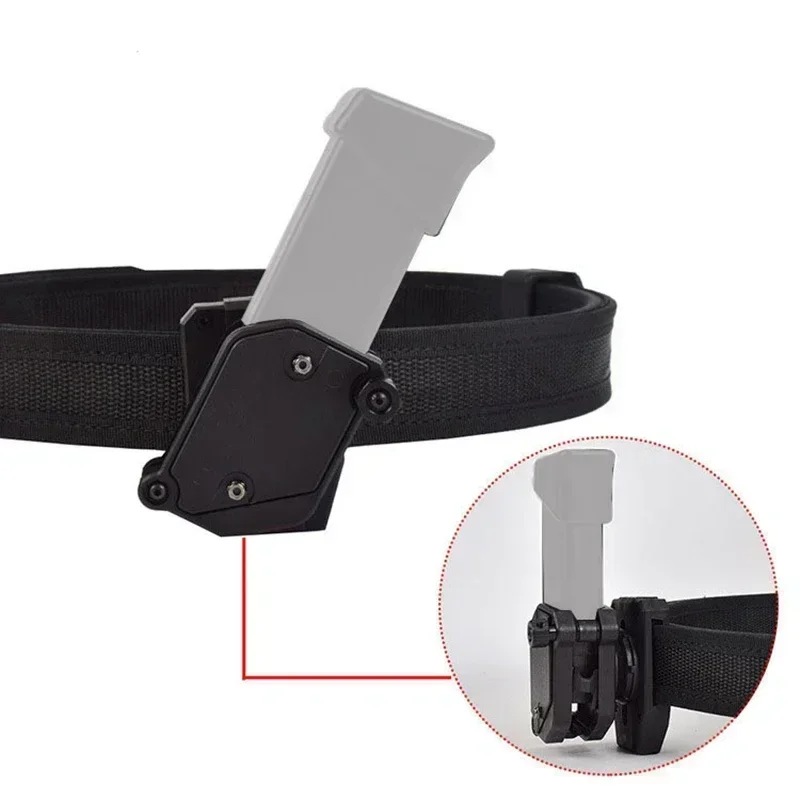 Bolsa táctica IPSC multiángulo para cargador de velocidad, ajuste de tiro, pistola Airsoft, funda Mag, Clip para cinturón para Glock 17/HI-CAPA/PX4 - imagen 3