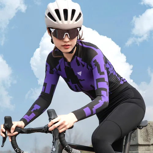 Imagen 2 del producto TOSUOD-Camiseta de ciclismo suave y cómoda, transpirable, antideslizante con bolsillos, protección solar, ropa deportiva, ropa Unisex