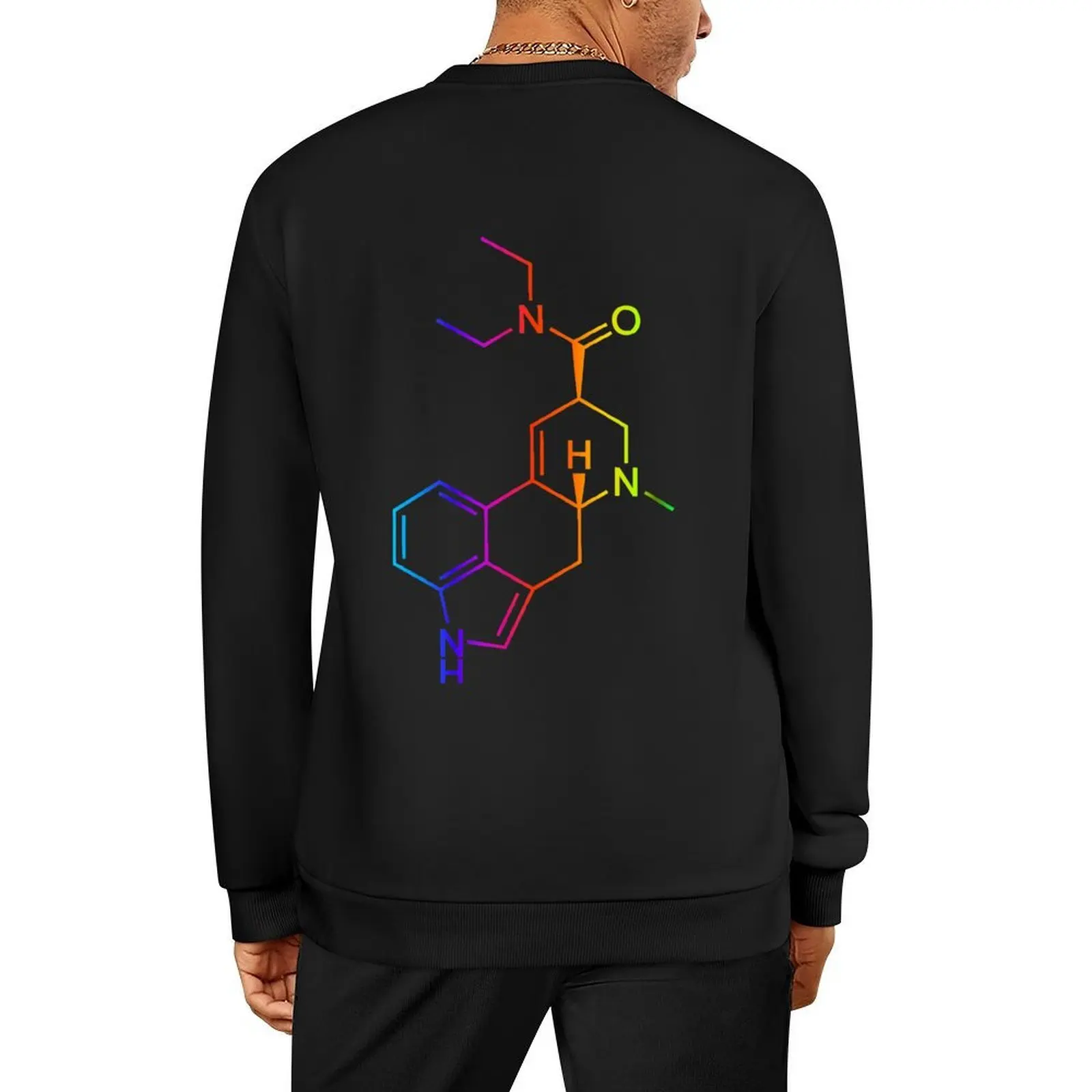 

LSD Molekül Farbig Pullover anime clothing graphic t shirts men korean style clothes men's coat sports sweatshirt man