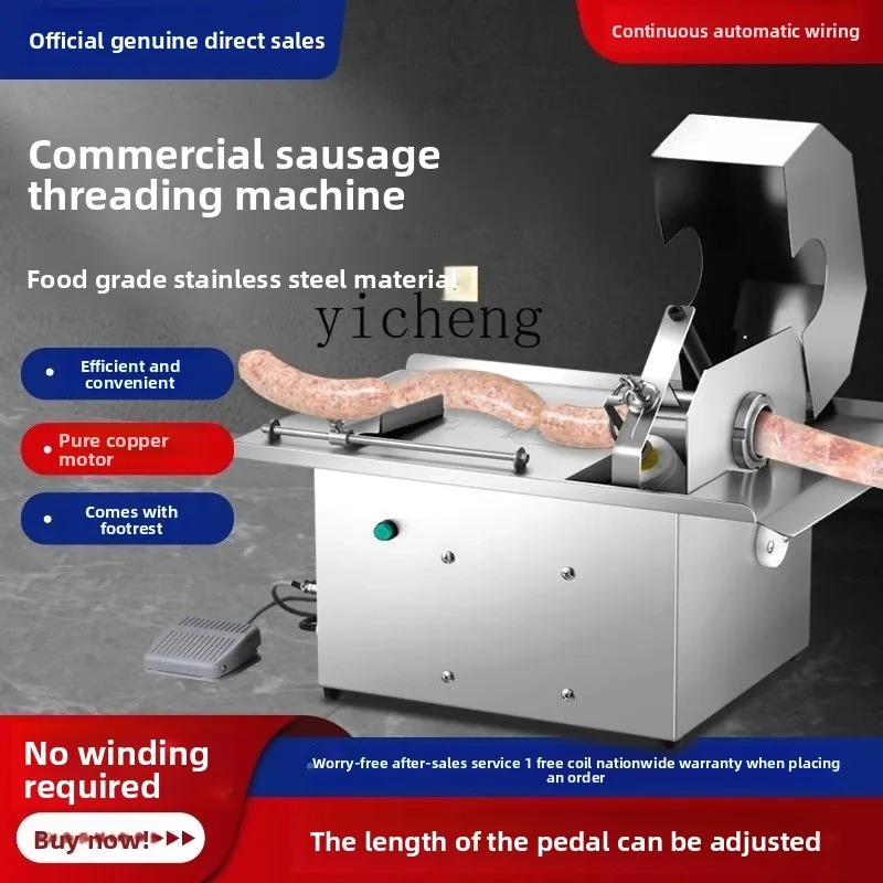 XL Electric Automatic Sausage Tying Machine Sausage Binding Line Machine Sausage Tying Quantitative Sectioning Machine