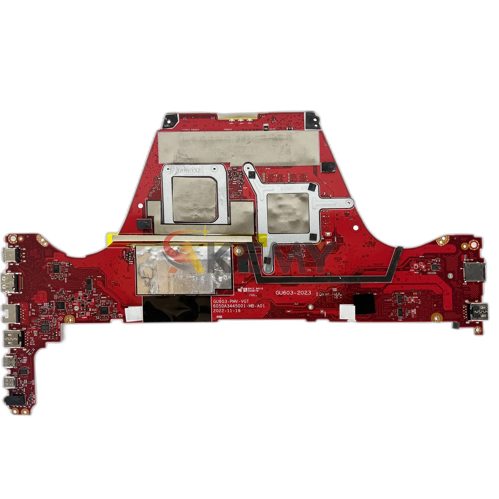 6050A3445001 Laptop Motherboard For ASUS ROG Zephyrus M16 GU603V GU603VV GU60VU Mainboard With  13th Gen i5 i7 i9 100% tests OK