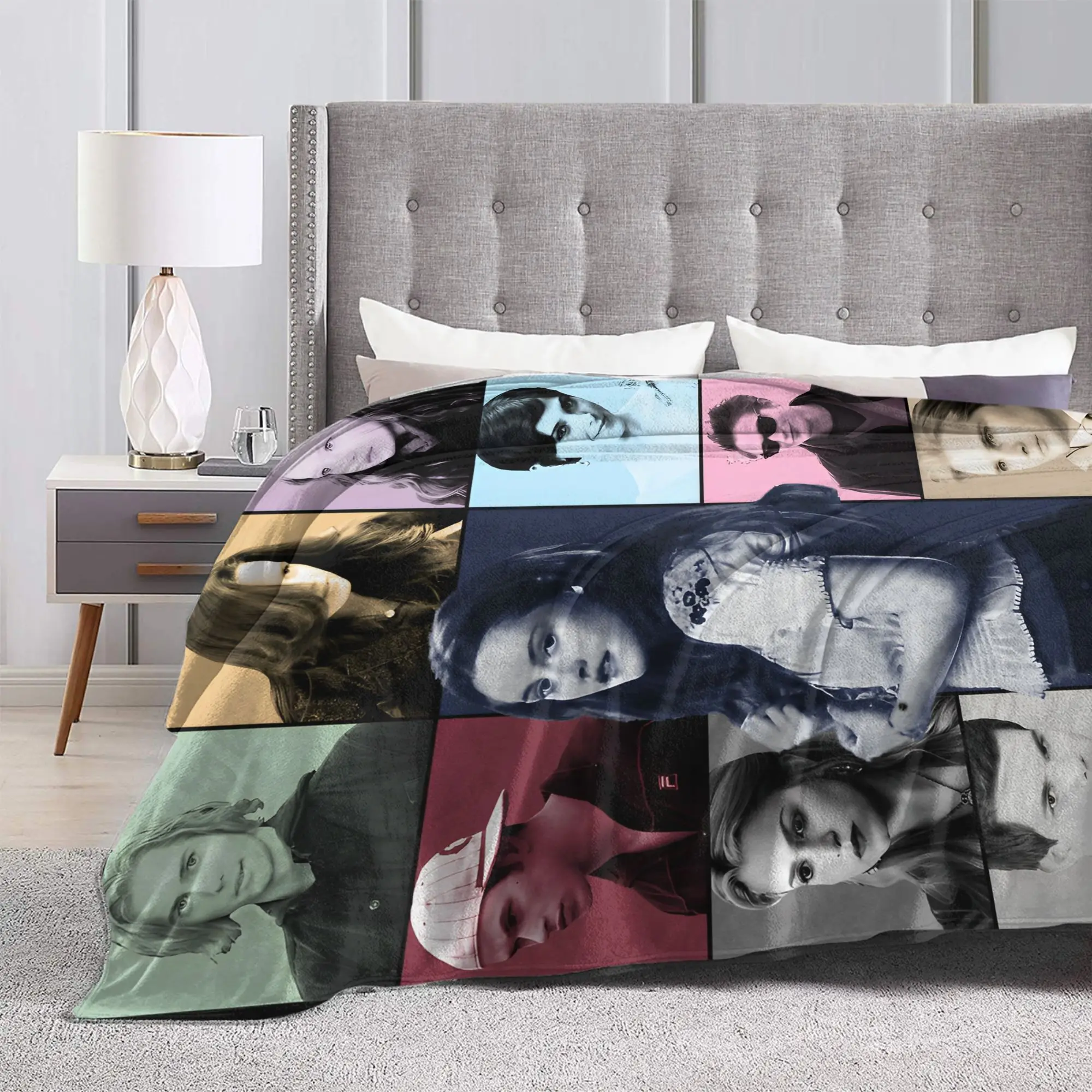 البطانيات الشفق ساغا الفانيلا الديكور بيلا جولة Eras تنفس سوبر الدافئة رمي بطانية للمنزل مكتب لحاف