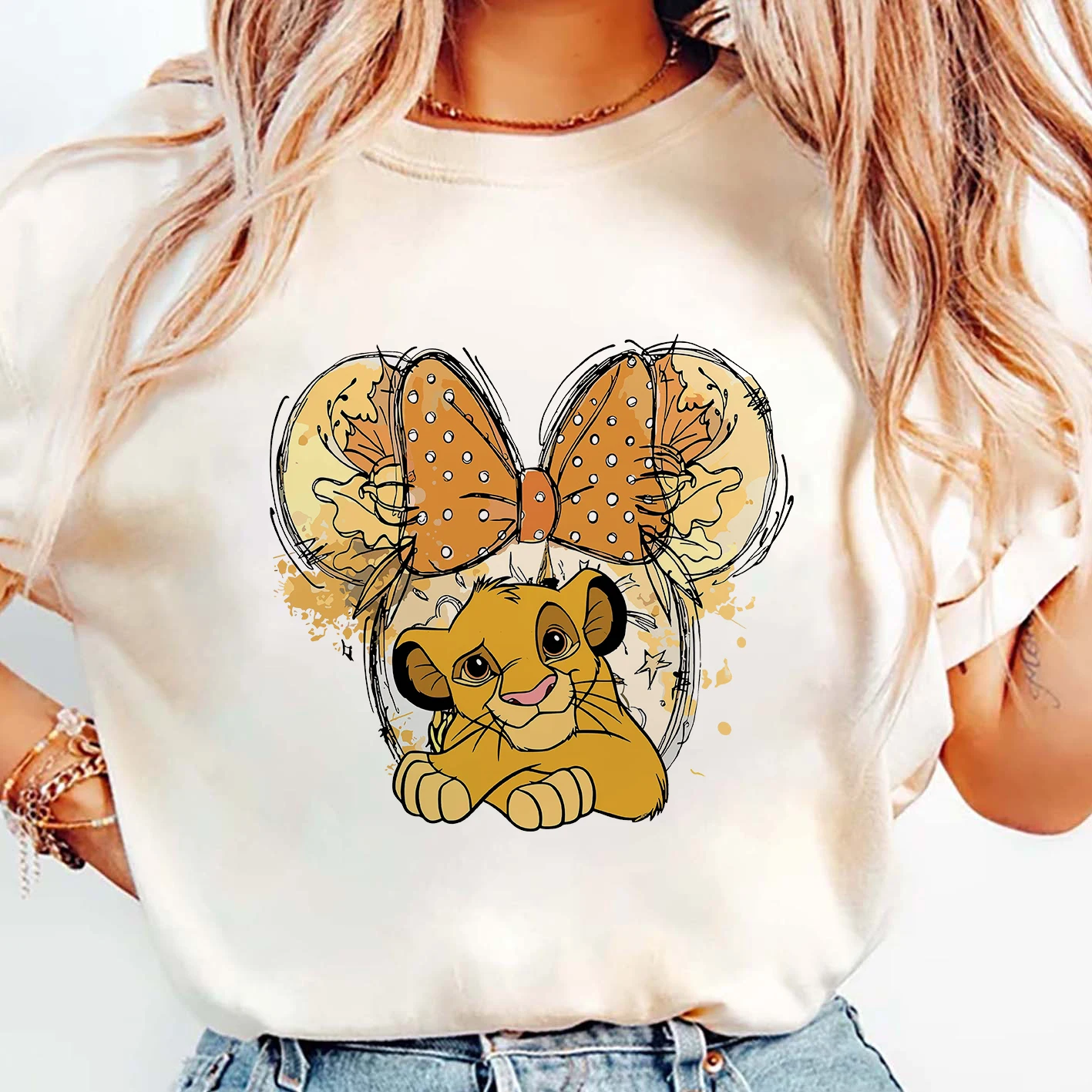 Hakuna Matata The Lion King Iron on Transfers Heat Press Stickers Decals for Clothes Thermal Patches on Tshirts