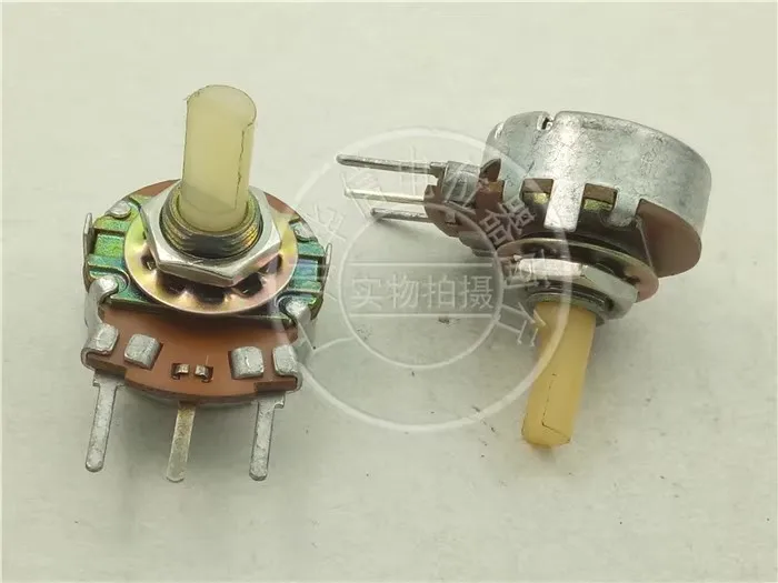 Na100019134843524 single potentiometer B10k handle length 20MMF axis diameter 6.35 mm