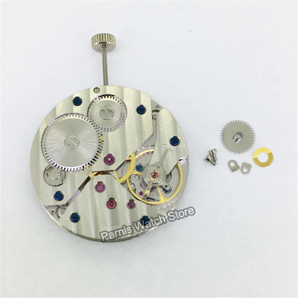 

Mechanical Movement 17 Jewels 6497 Asian Swan Neck Hand Winding Watch Movement