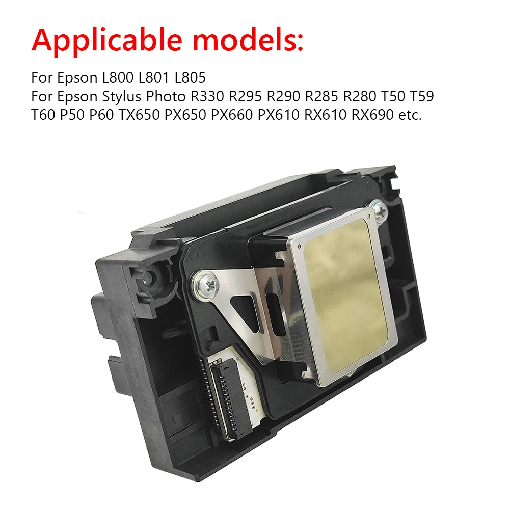 New Printhead Print Head for Epson L801 L800 L805 R330 R295 R290 R285 R280 T50 T60 TX650 PX650 PX660 RX610 RX690 Printer Parts