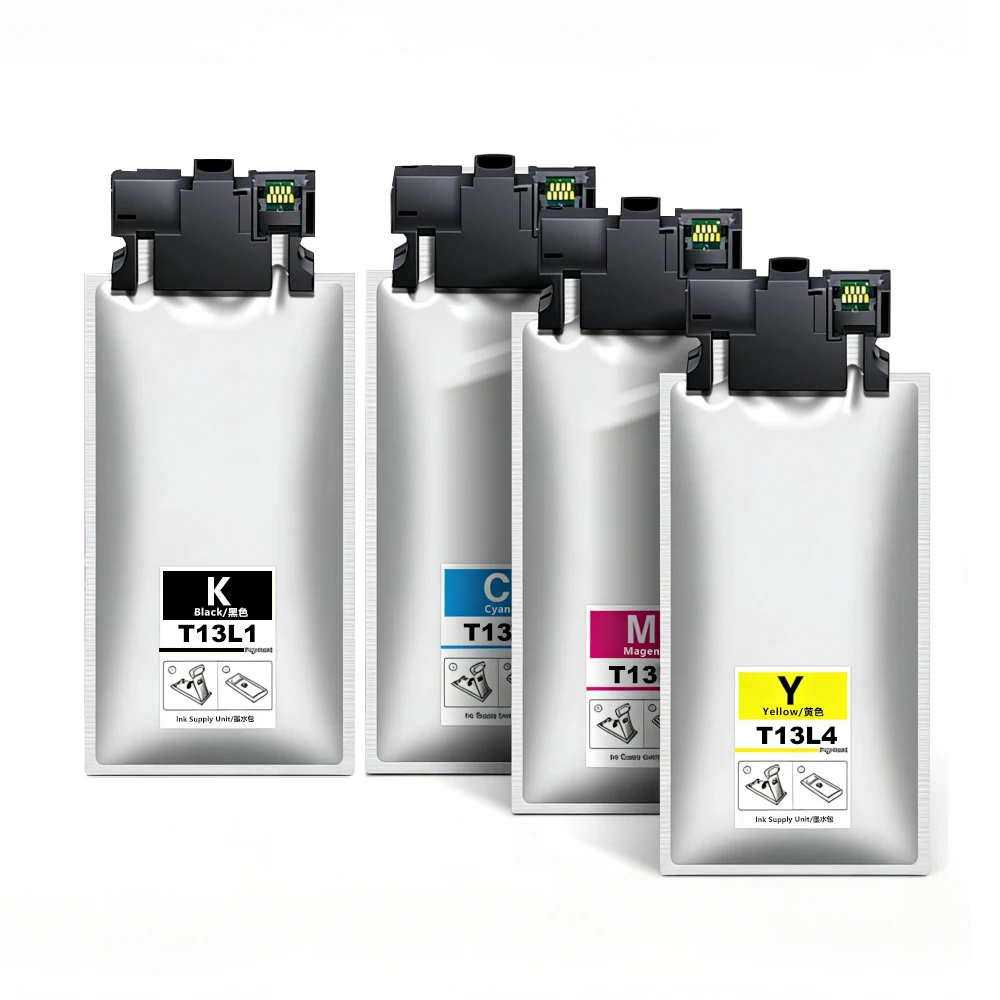 T13L T13L1 T13L2 T13L3 T13L4 Replacement Ink Pack For Epson WorkForce Pro EM-C8100RDW EM-C8100RDWF EM-C8101RDWF Printer Ink Tank