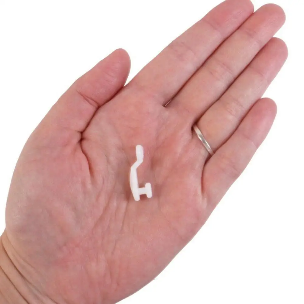 50/100/150PCS For SWISH Drape Accessories Hanging Clip On Replacement Rail Runner Curtain Glider Hook Track Curtain Rings