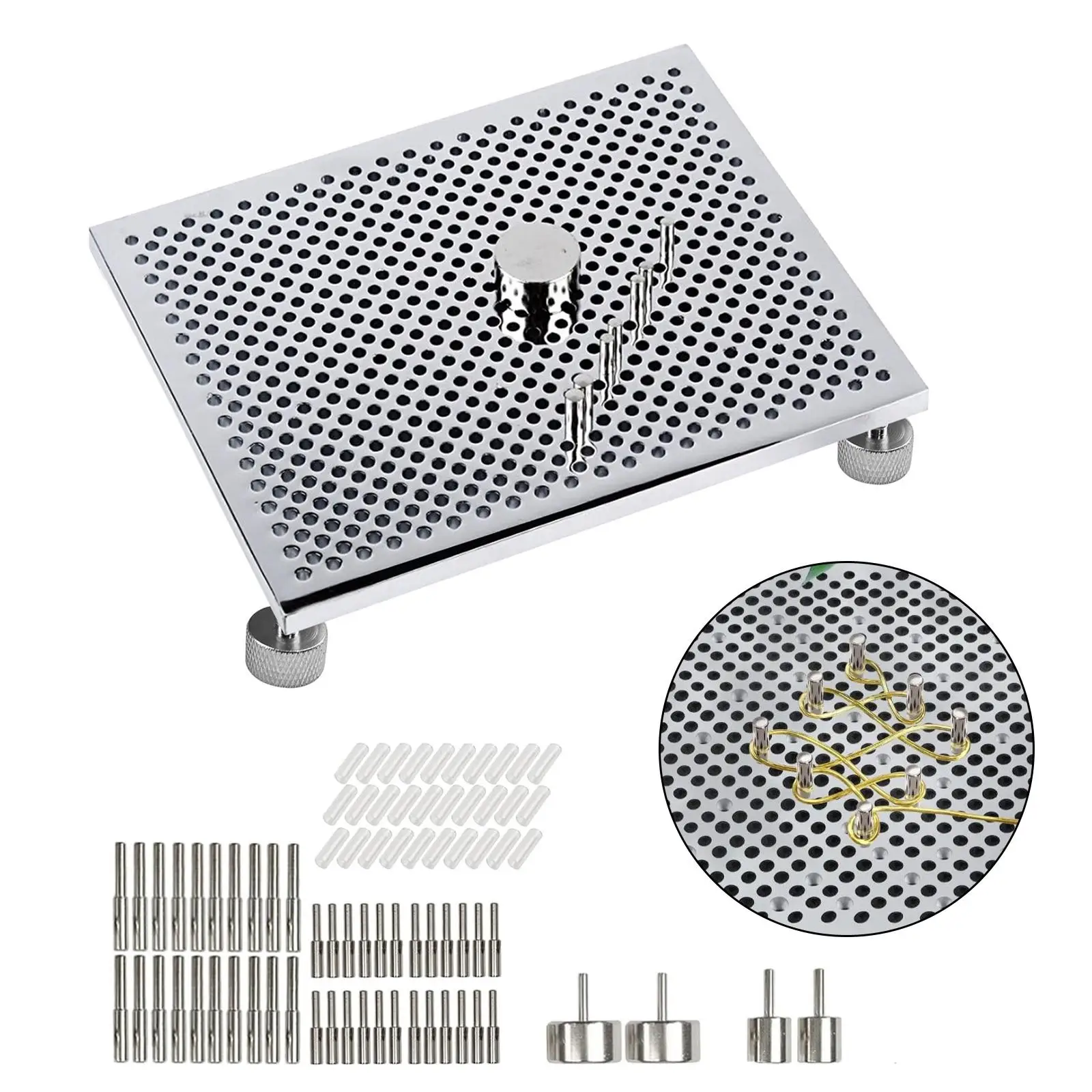 Metal Beading Wire Decoration Keeper Nail Complete Kit For Creative Wirework Shaping And Making Unique Handicrafts