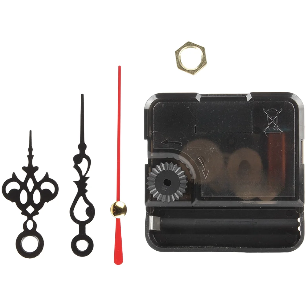 Model Clock Components Clock Movement Kit For DIY Craft Projects 5168S Quartz Movement 1.5V Battery Drive Metal Construction