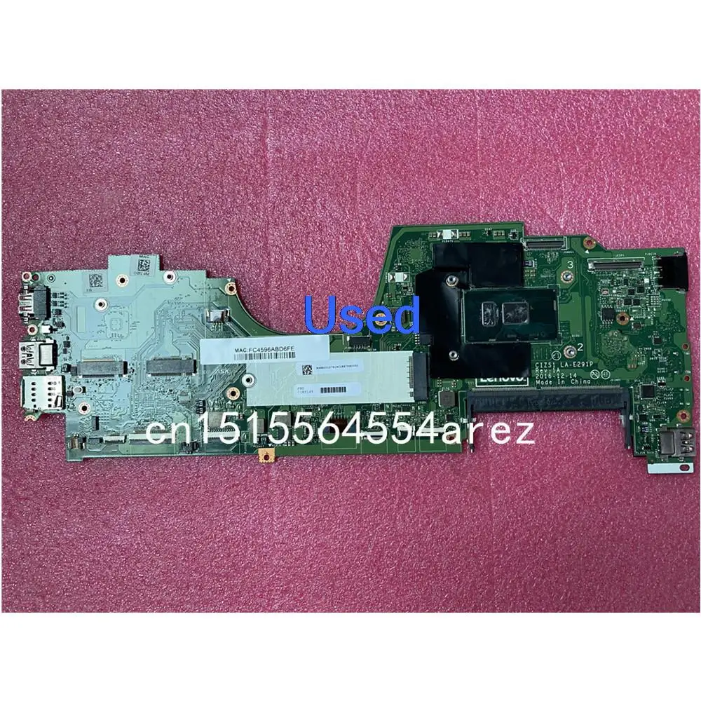 Used For Lenovo ThinkPad Yoga 370 Laptop Motherboard Mainboard i7-7600U 01HY149