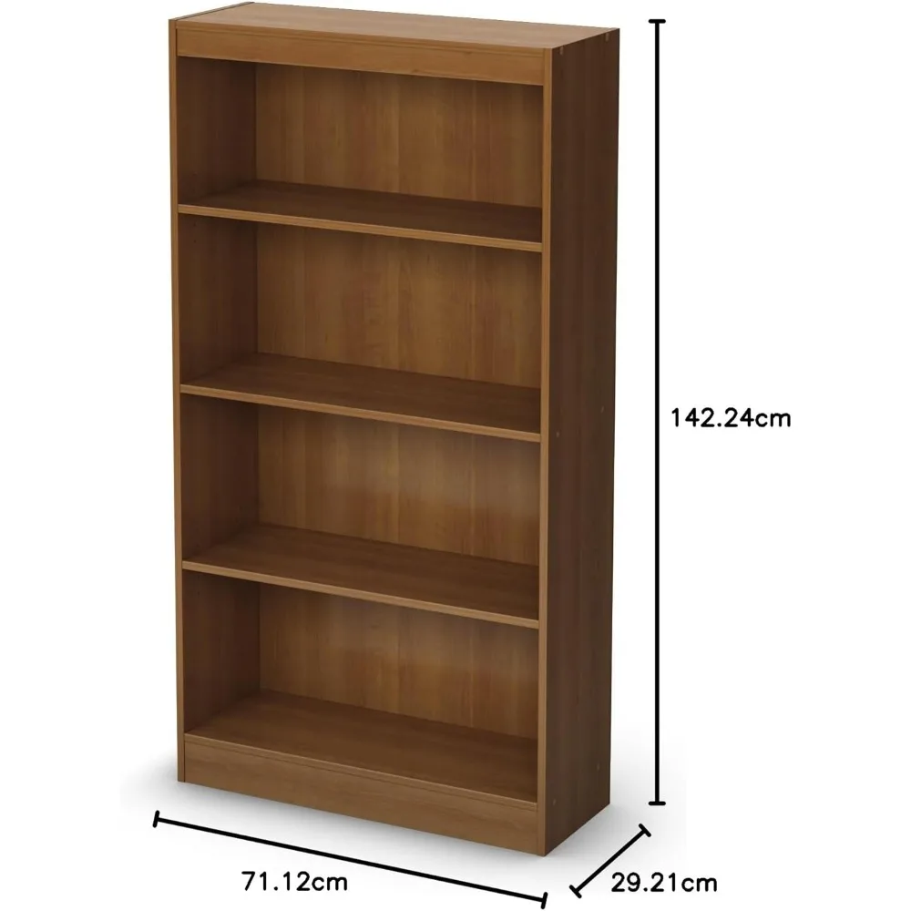 Estante de 4 prateleiras-Morgan Cherry, 58 polegadas