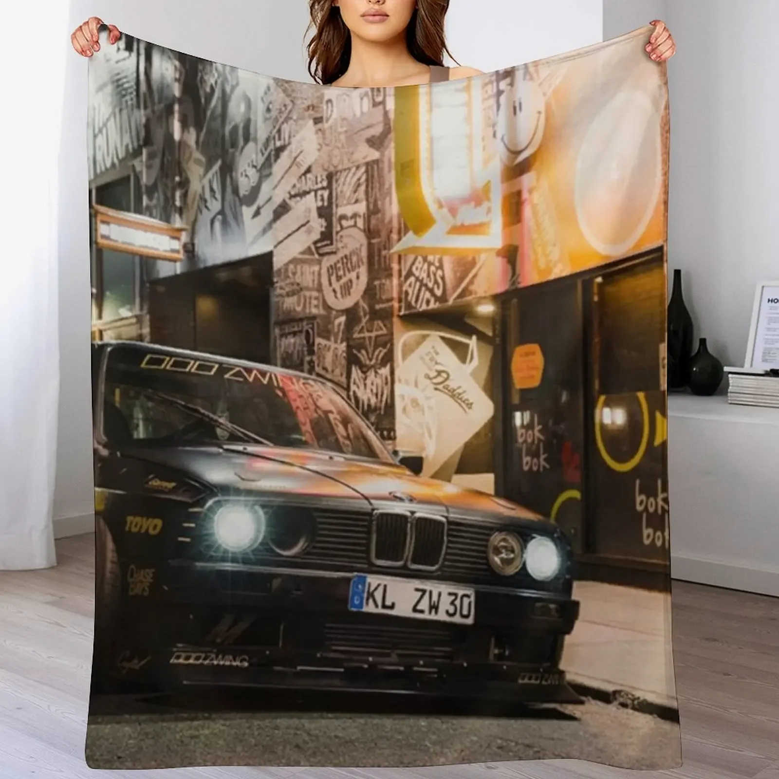 

A night out. Throw Blanket Travel Size Cozy Blanket for Plane Train