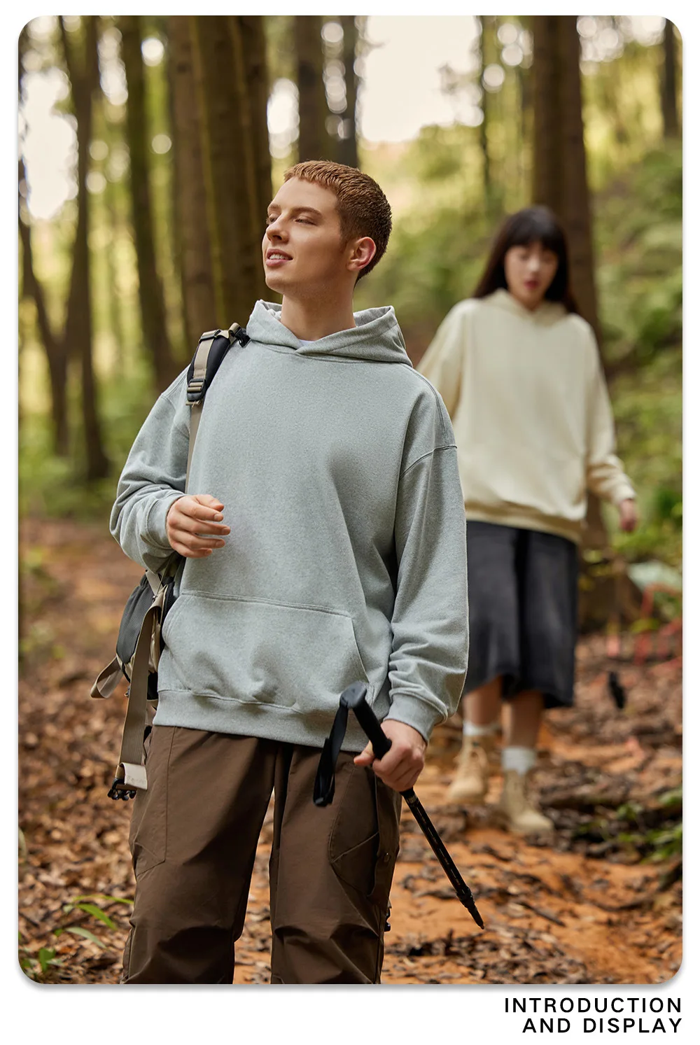 IEFB New Autumn Men's Sweatshirts Hooded Solid Color Lager Pocket Casual Thick Menswear Loose Pullover Male Hoodies 9W424