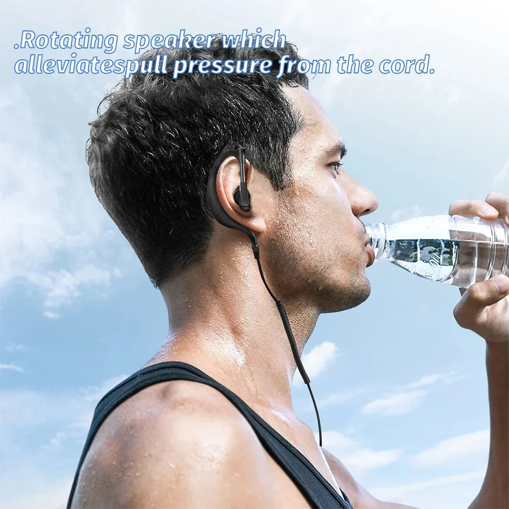 새로운 청취 전용 이어폰 오디오 케이블 인터폰 이어폰 헤드셋 액세서리 라디오 액세서리 유선 에어 튜브 3.5mm 이어폰