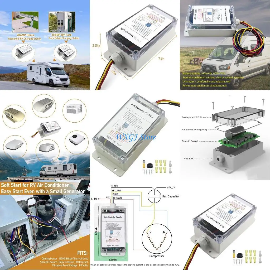 

37JE Soft Starter for Air Conditioner Enables Easy Start 15K BTU Unit Starter Unit