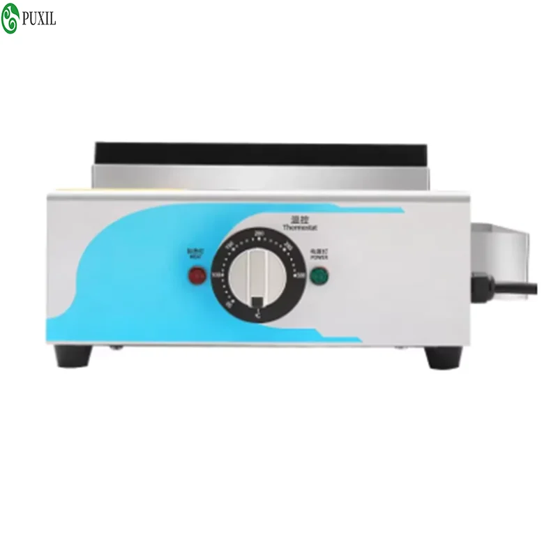 2KW 220V Precision Temperature Control Egg Burger Electric Wheel Cake Red Bean Cake Machine Non stick Pot Meat Egg Burger Oven