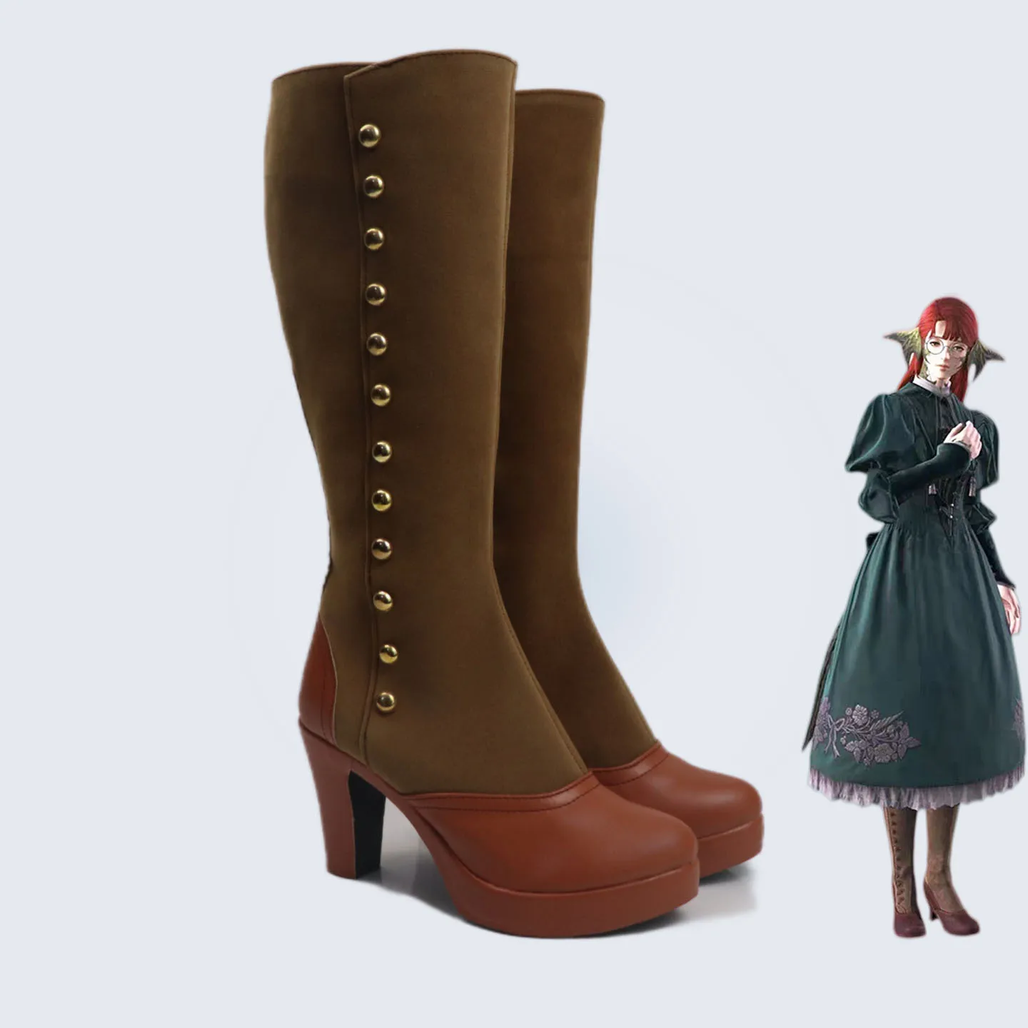 ff14-halmut-cosplay-boots-borwn-shoes-custom-made-any-size