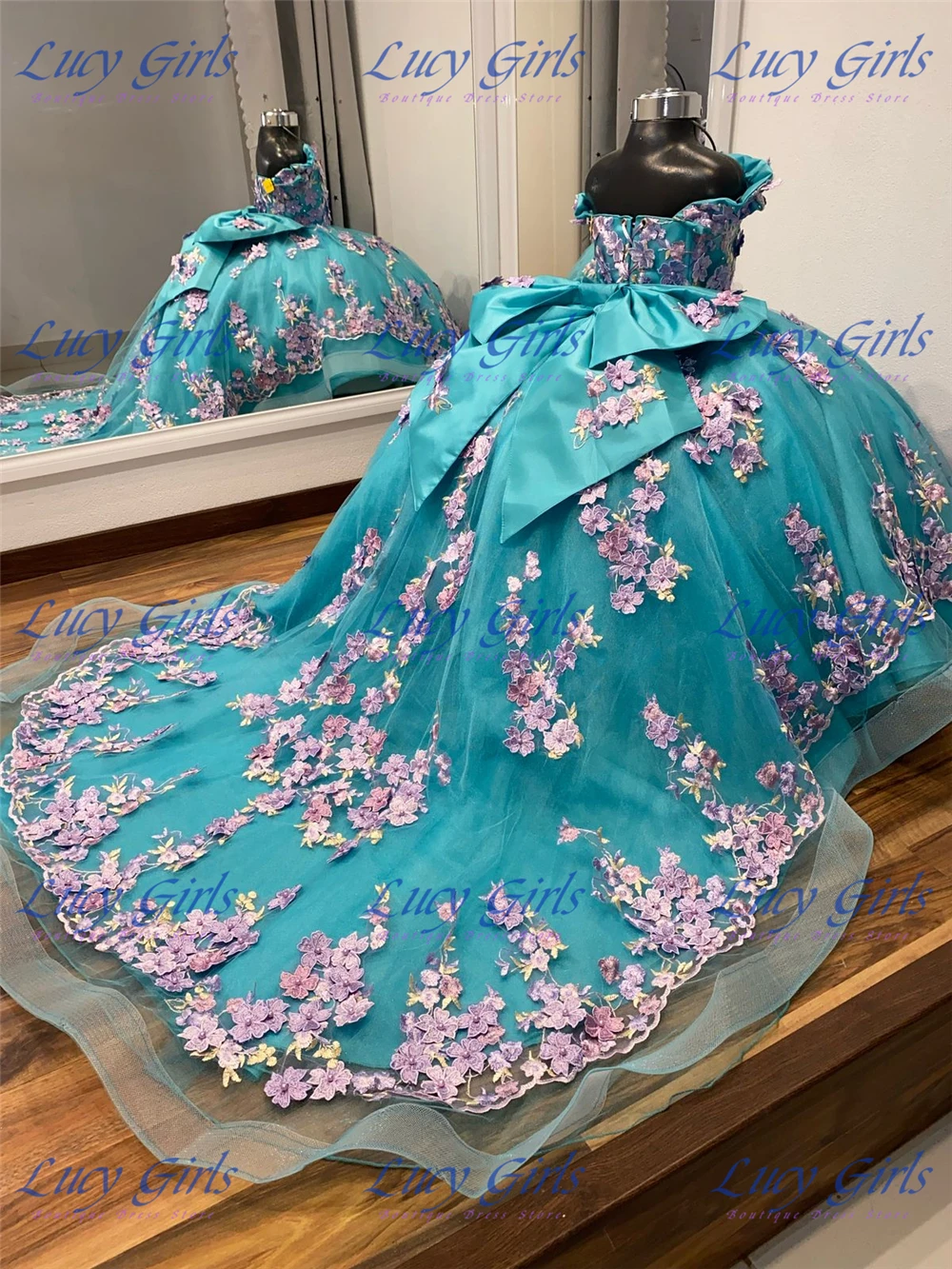 

Зеленое качественное платье с цветочным узором для девочек, пышное тюлевое платье с 3D цветочной аппликацией для свадебных платьев, вечерние платья на день рождения для маленьких девочек