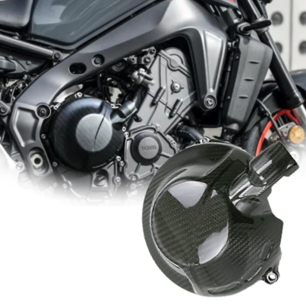 Motorcycles Engine Cover Fairing Protection 3K 3*3 Carbon Fiber Motorcycle Body Parts Kit for  MT09 FZ09 2020+
