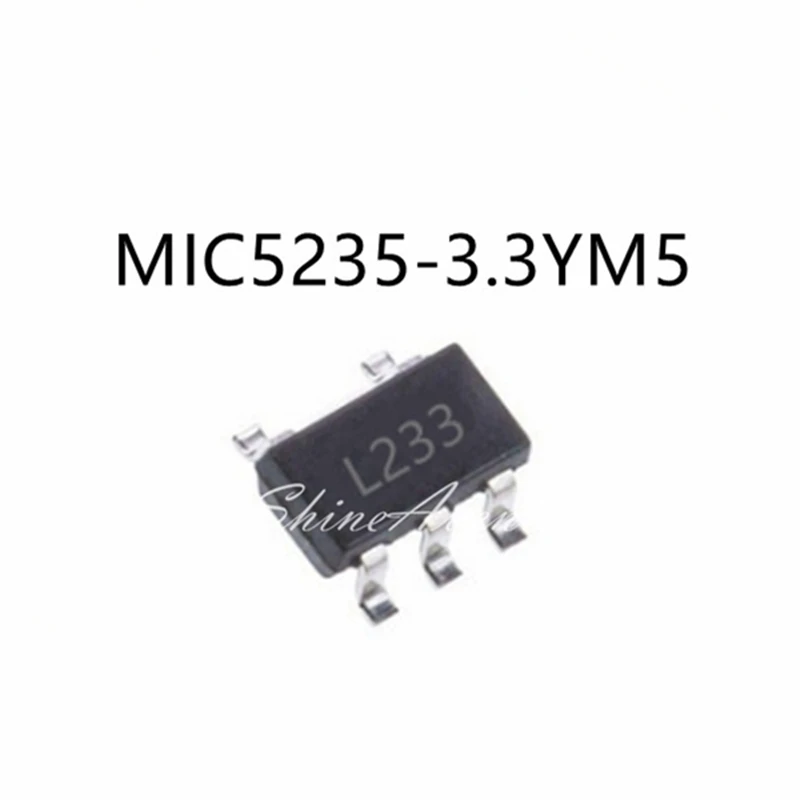 

10PCS MIC5235-1.5YM5-TR L215 MIC5235-1.8YM5-TR L218 MIC5235-2.5YM5-TR L225 MIC5235-3.0YM5-TR L230 SOT23-5 New Original