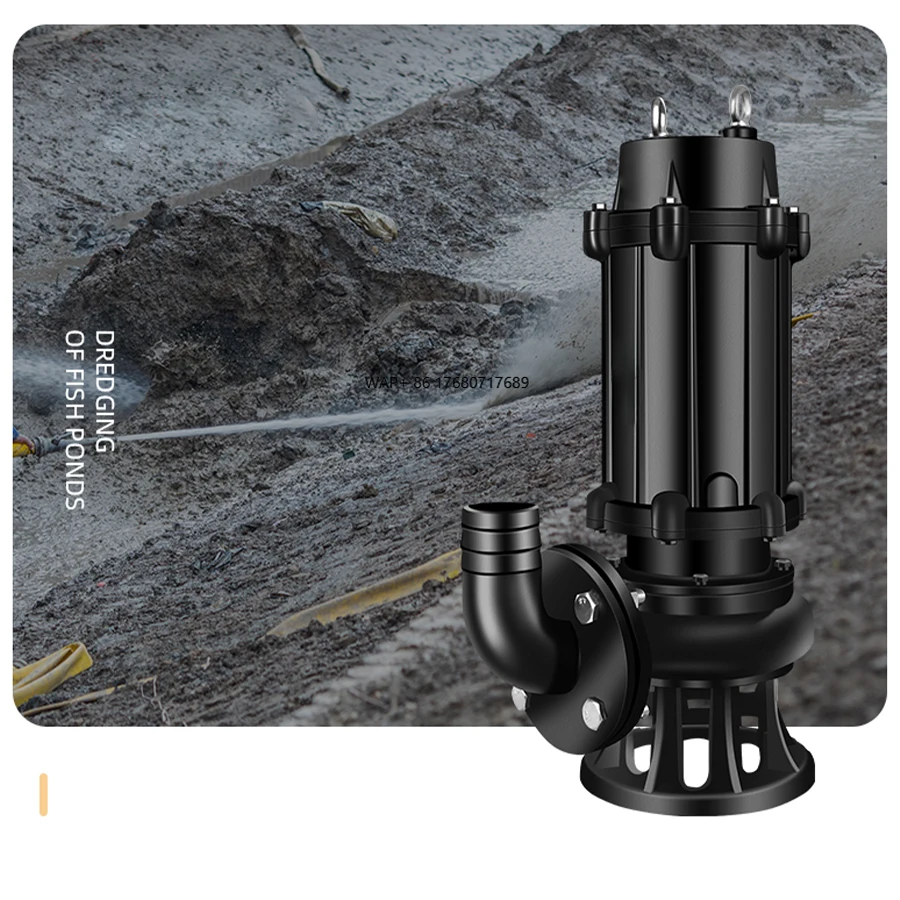 مضخة مياه الصرف الصحي الغاطسة الطرد المركزي 220 فولت 380 فولت منتجات مضخة الحوض الحديد الزهر مضخة مياه الصرف الصحي الغاطسة #1