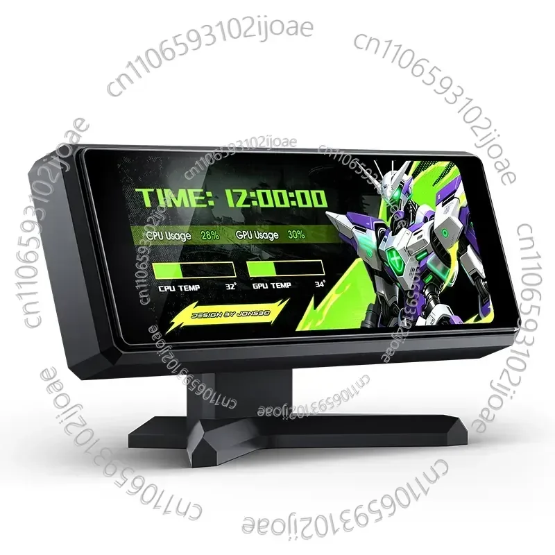 Chassis Display Secondary Screen DS339 Preset Theme Supports Custom Hardware Monitoring DS916
