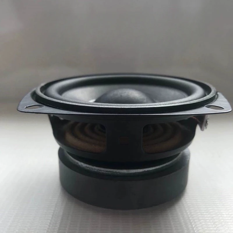 SOTAMIA 미드레인지 베이스 스피커, 고무 가장자리 멀티미디어 오디오 스피커, DIY 미니 베이스 스틸 캐논 우퍼, 3 인치, 78mm, 4 Ohm, 30W, 1 개