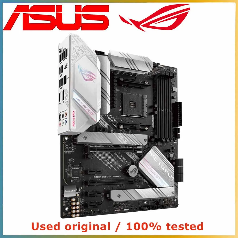 For ASUS ROG STRIX B550-A GAMING Motherboard Socket AM4 B550 ATX DDR4 Mainboard