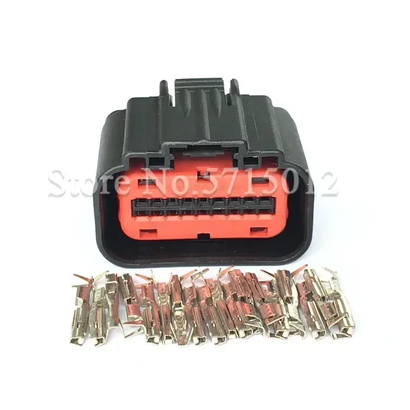 18 Hole Car ECU Waterproof Socket Air Flow Meter Plug ACC Cruise Connector 1488533-5 For Car Land Rover Ford Range Rover