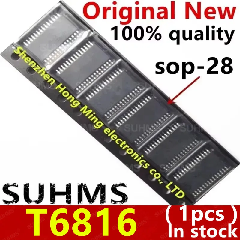 (1piece)100% New T6816 T6816-TIQ T6816-TIQY sop-28