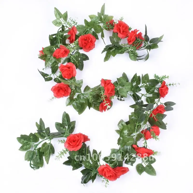 

Simulation Rose Vine False Rattan Simulation Rose Festival Decoration