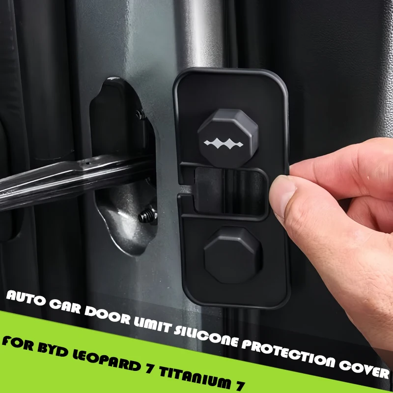 

Автомобильный дверной ограничитель, силиконовый защитный чехол, подходит для BYD Leopard 7 Titanium 7, высококачественные модифицированные внешние детали для обновления автомобиля