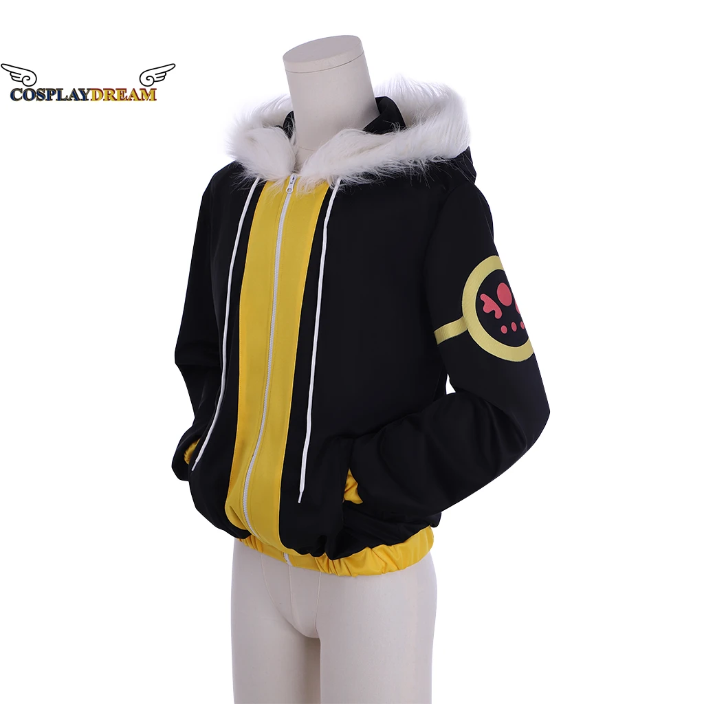 Gioco Undertale Costume Frisk afrsans Cosplay solo soprabito Frisk Toriel Sans Papyrus Frisk cerniera felpa con cappuccio cappotto collo di pelliccia giacca