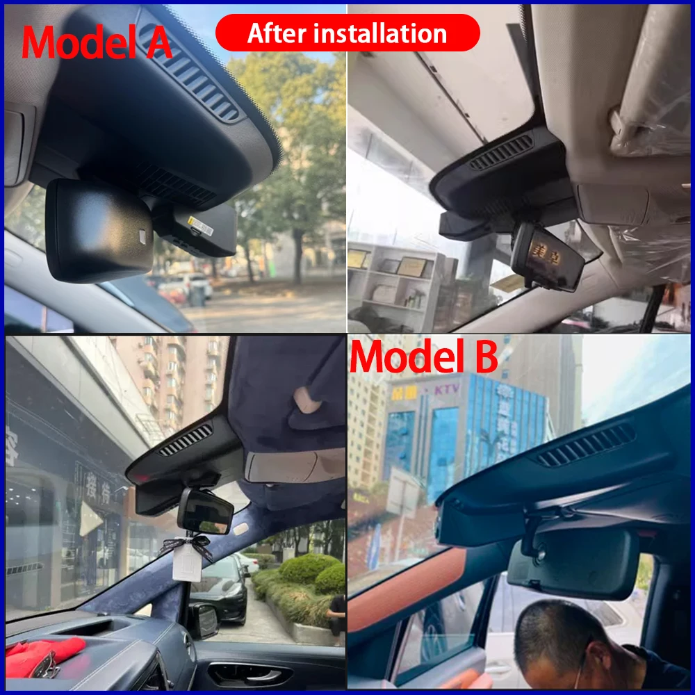 ZJCGO 4K DVR Dash Cam Wifi كاميرا خلفية أمامية 24h مراقب لمرسيدس بنز V Class EQV e Vito Valente Metris V260 V220 V250 W447