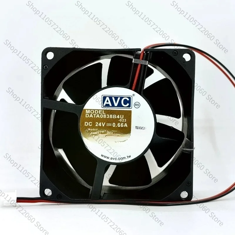 Suitable for AVC DATA0838B4U-023 DC24V 0.66A 8cm Inverter High Air Flow Cooling Fan