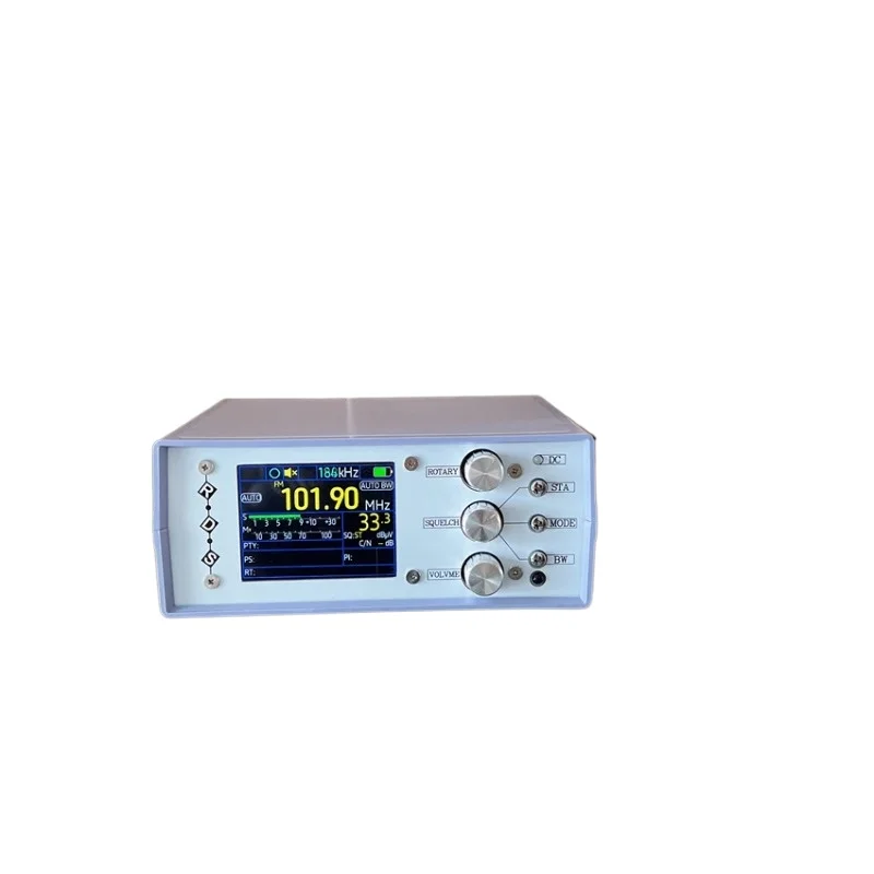 High Sensitivity Desktop TEF6686 Radio Digital FM/AM Radio with Built-in Lithium Battery and AM Antenna