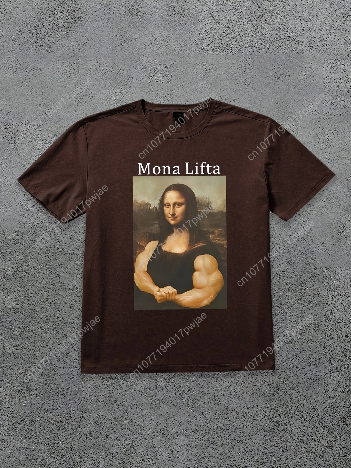 

Monalift Funny Mona Lisa Fitness Design Men's Standard T-Shirt