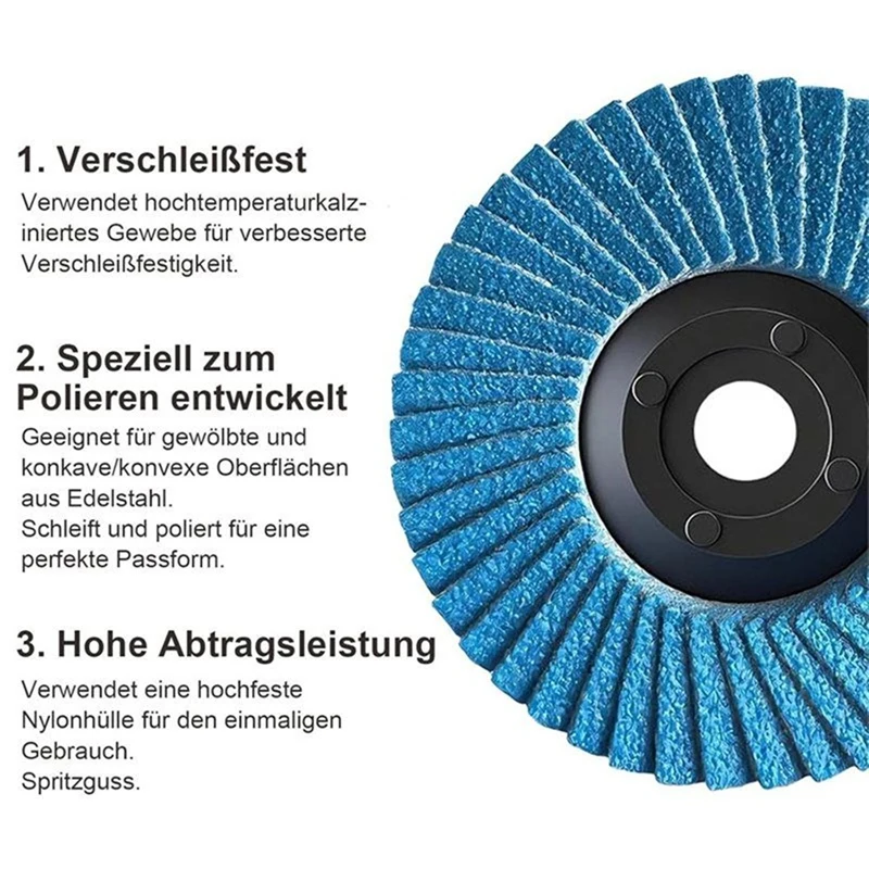 AC88 76mm Cutting Disc Set 8 Pack for Angle for Grinder, 3 Inch Aluminum Oxide Sanding Discs, Wood Metal Stone Cutting
